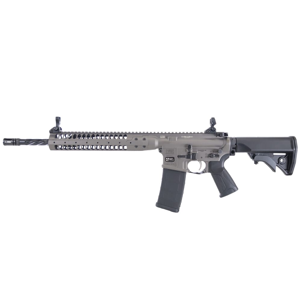 LWRC IC-SPR 5.56mm NATO 16.1" 1:7" 1/2x28 Bbl Tungsten Grey CA Compliant Special Purpose Rifle ICR5TG16SPRCAC