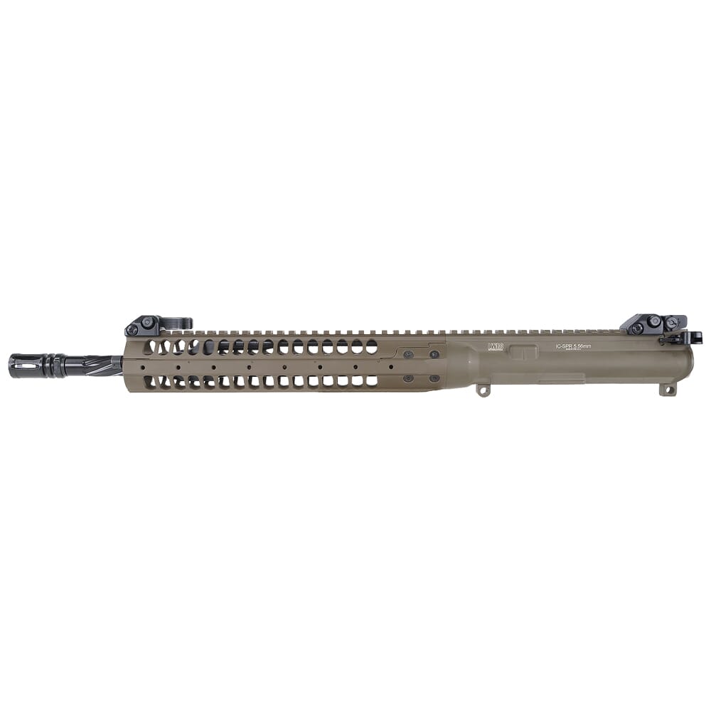 LWRC IC-SPR 5.56mm NATO 14.7" 1:7" P&W Bbl Patriot Brown Complete Upper Receiver ICU5PBC14PSPR