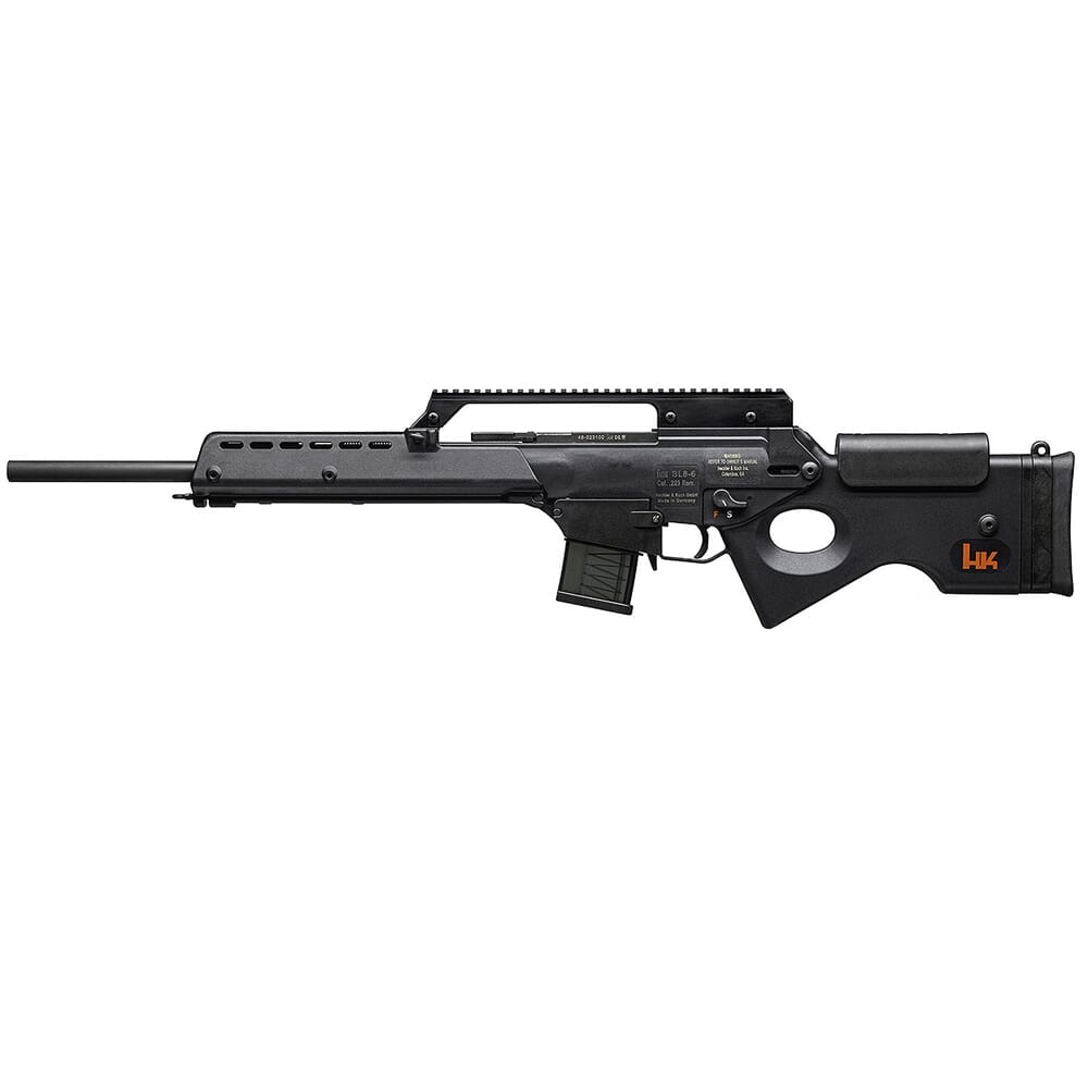 Heckler Koch HK SL8 .223 Rem Semi-Auto 20.8" 1:7" Bbl Black Rifle w/(2) 10rd Mags & 42" Soft Case 81000604