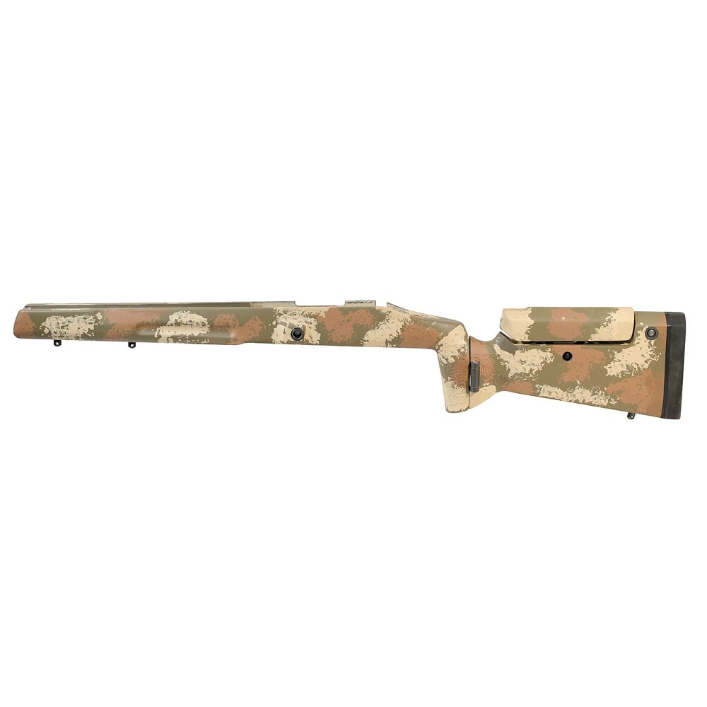 Manners TF1A Rem 700 SA BDL Varmint Folding Adj Woodland