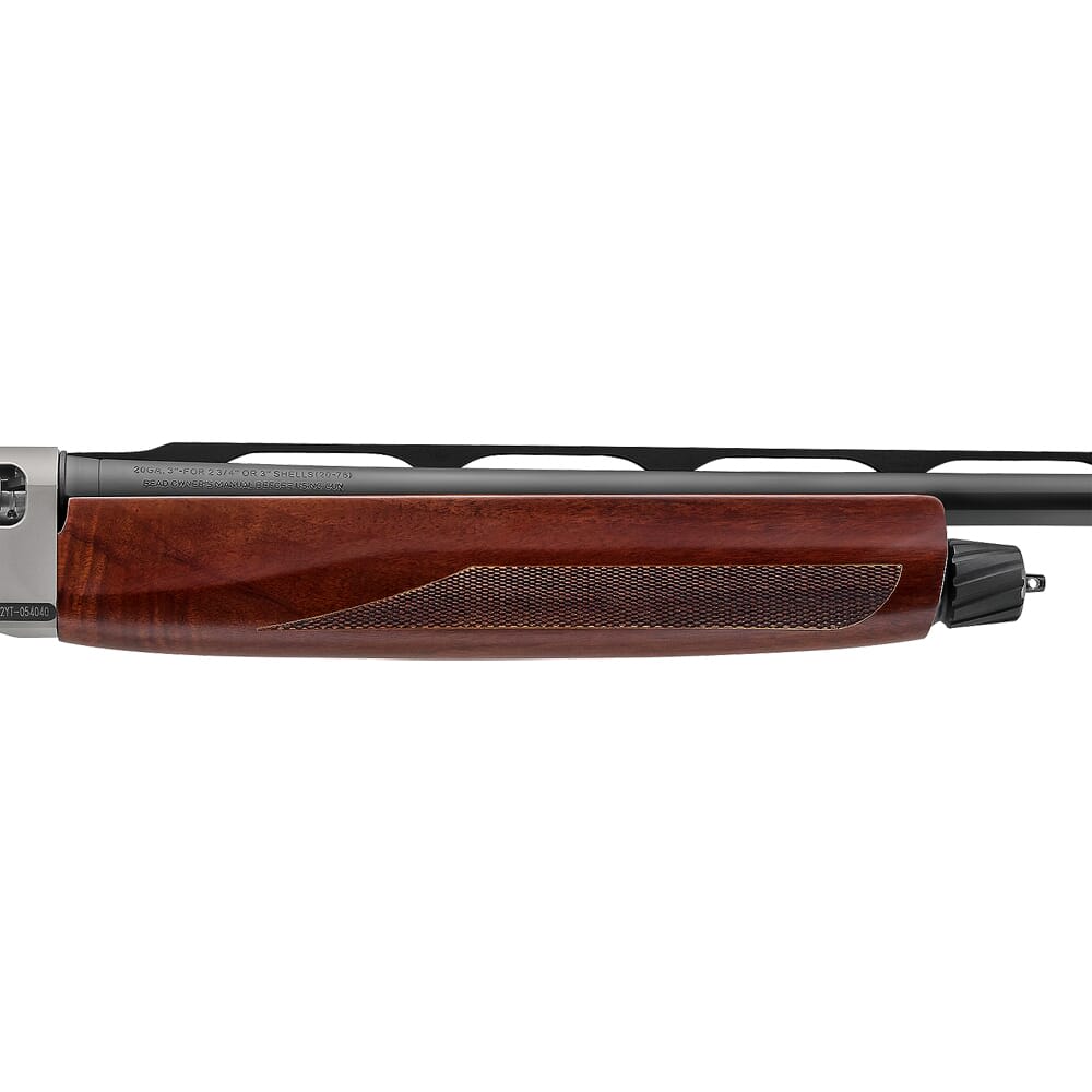 Stoeger M3020 Upland Supreme 20ga 3" 26" Satin Walnut/Anodized Silver 4+1 Semi-Auto Shotgun 36011