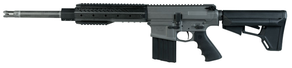 Christensen Arms CA-10 tungsten receiver, carbon wrap 308, 18 inch bbl, Magpul ACS stock, one 20 rou
