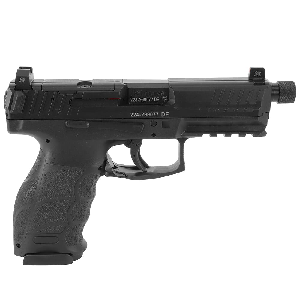 HK VP9 Tactical Optics Ready 9mm 5" Bbl Pistol w/(3) 17rd Mags, Night Sights, (2) Add'tl Backstraps, & (2) Add'tl Sets of Lateral Grip Plates 81000625