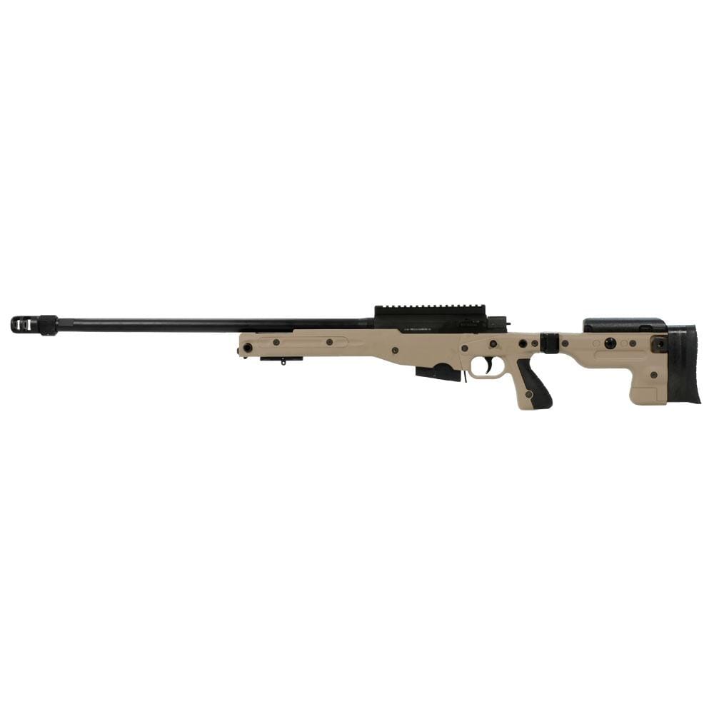 Accuracy International AT Rifle - Folding Pale Brown Stock - 308 Win 26 inch threaded bbl std brake - small firing pin
