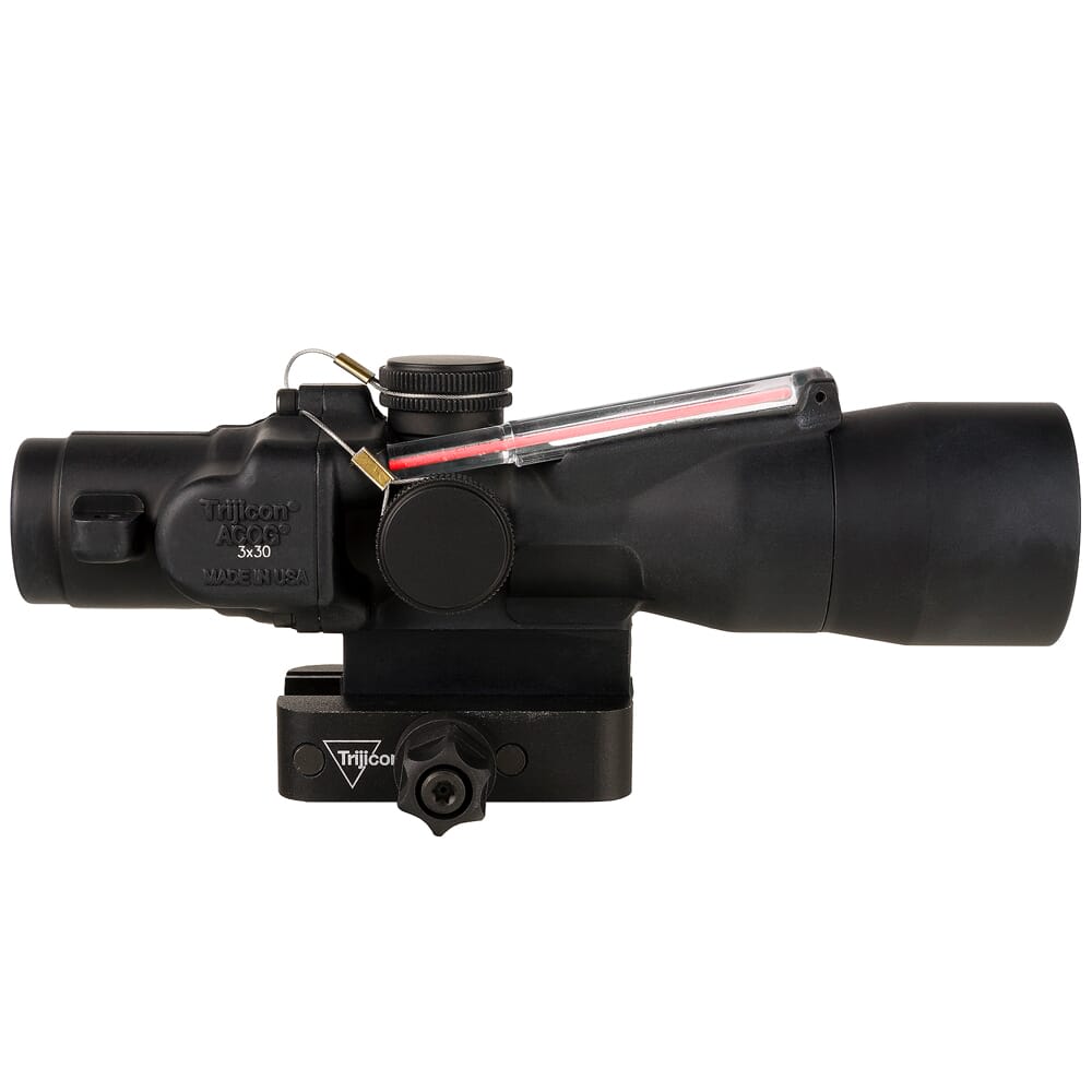 Trijicon ACOG 3x30 Dual Illum Red Crosshair .308/168gr. Winchester Ballistic Compact Riflescope w/Q-LOC Mount TA33-C-400376