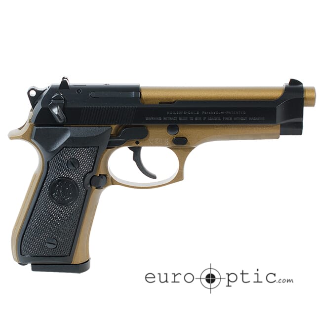 Beretta 92 FS Burnt Bronze 9mm 10rd Pistol JS92F340