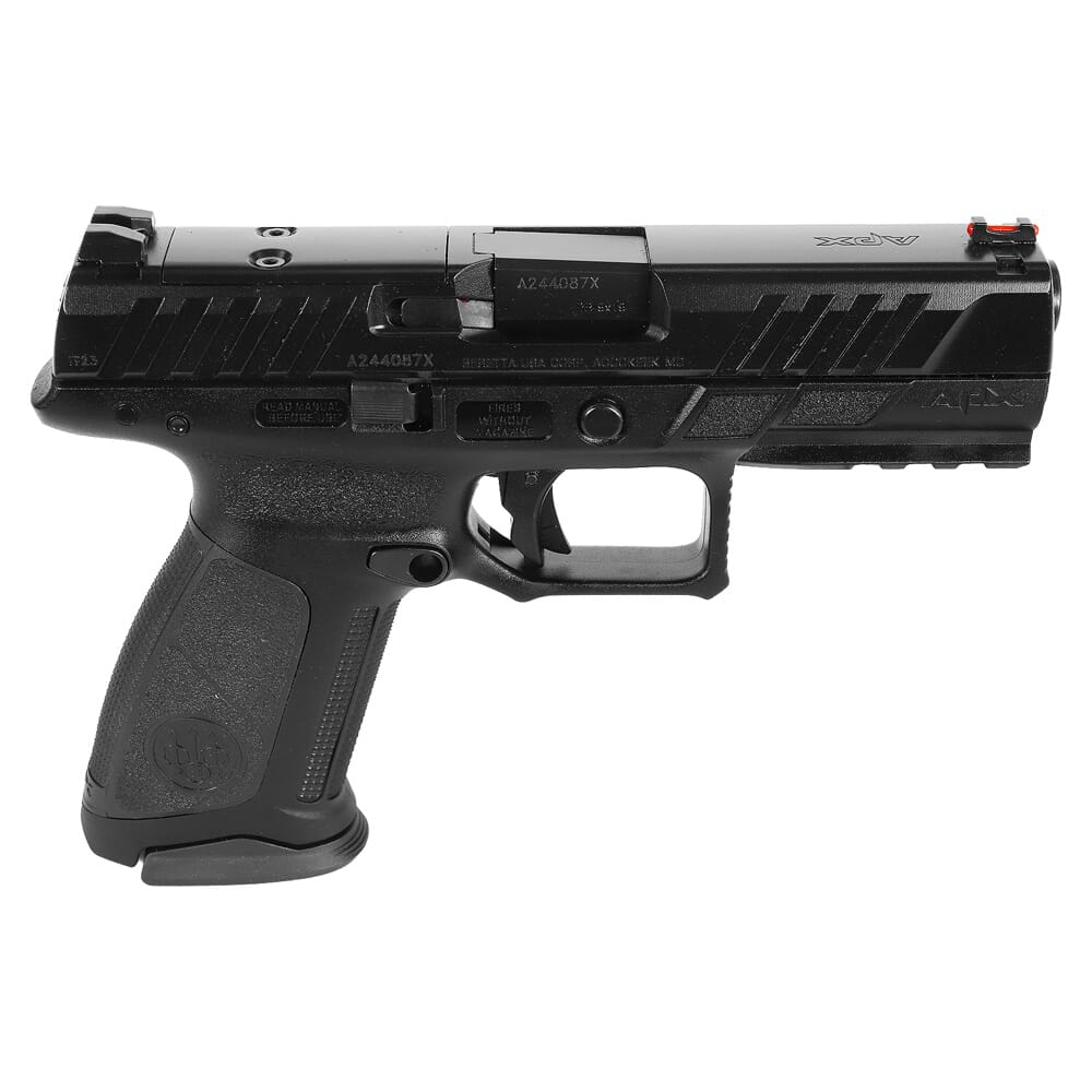 Beretta APX A1 Full Size RDO 9mm 4.25" Bbl Semi-Auto Pistol w/(2) 10rd Mags & Fiber Optic Front Sights JAXA1F910FO