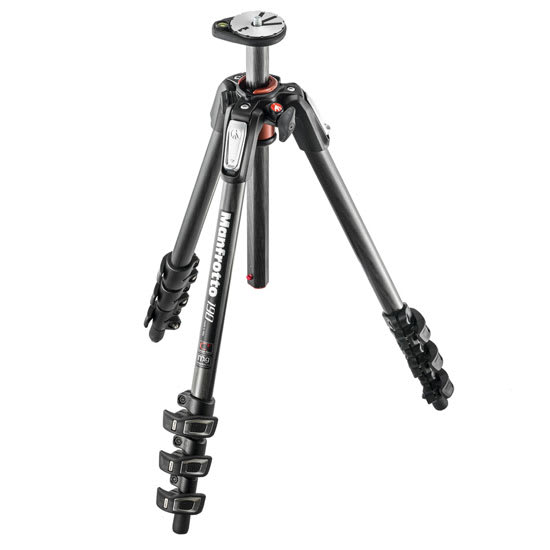 Manfrotto 190 Carbon Fiber 4-Section Tripod