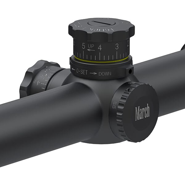 March Tactical 10-60x52 Di-Plex Reticle 1/8 MOA Riflescope D60V52T-Di-Plex