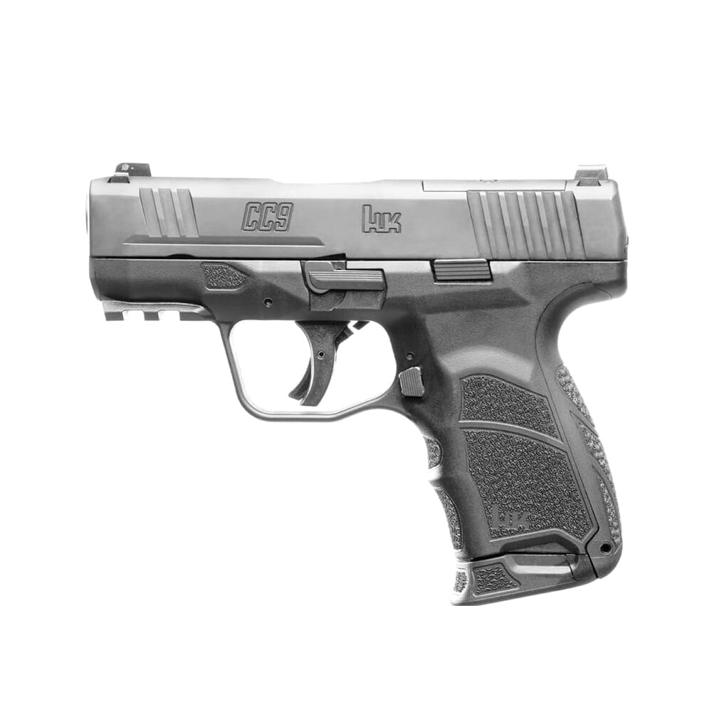 HK CC9 Micro-Compact 9mm 3.32" Bbl Optics Ready Pistol w/(1) 10rd & (1) 12rd Mags 81000550