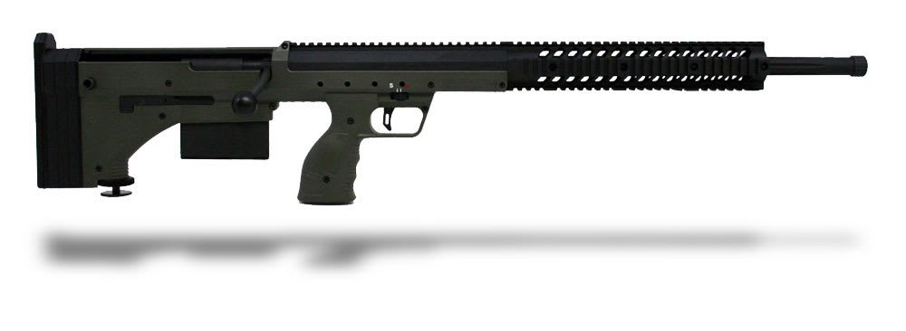 Desert Tech SRS Rifle 243 Win Black Receiver OD Green Stock - Desert Tech
