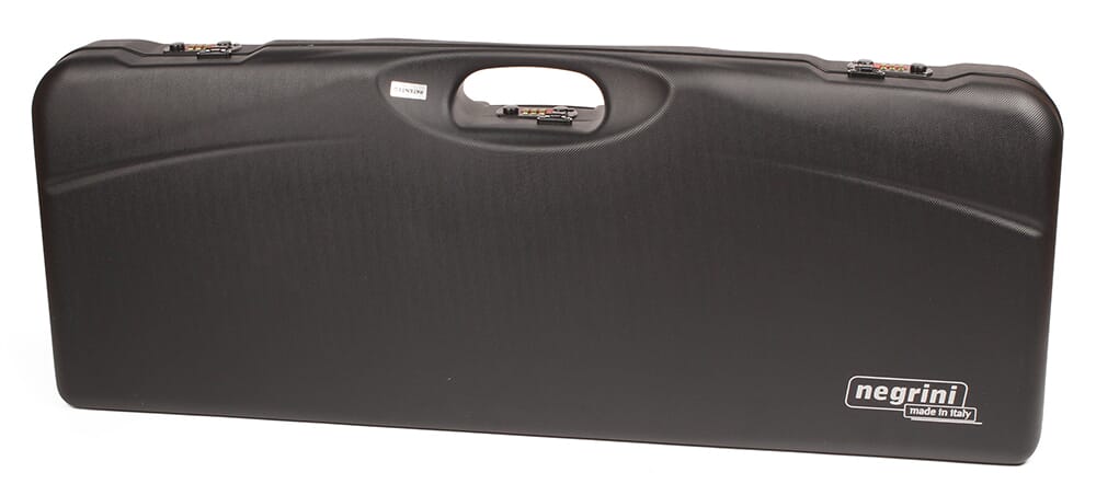 Negrini One Gun Two Barrels Med to High Rib Black with Blue Interior 1652LR-TUBE/5040