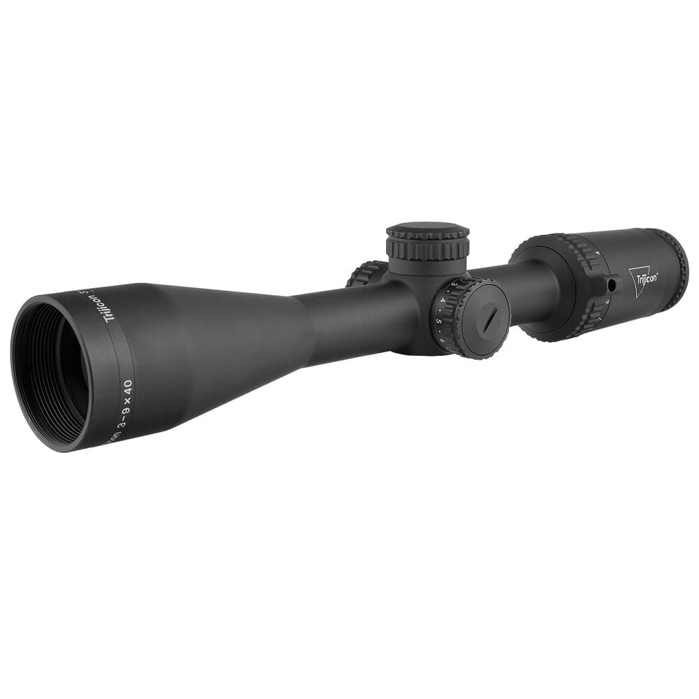 Trijicon Credo 3-9x40 SFP w/ Green MOA Precision Hunter, 1 in., Matte Black Riflescope 2900040
