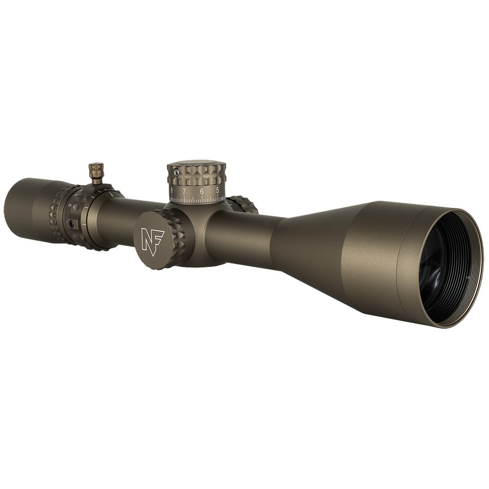 Nightforce NX8 4-32x50mm F1 ZeroStop .1 MRAD DigIllum PTL Mil-XT FDE Riflescope C667