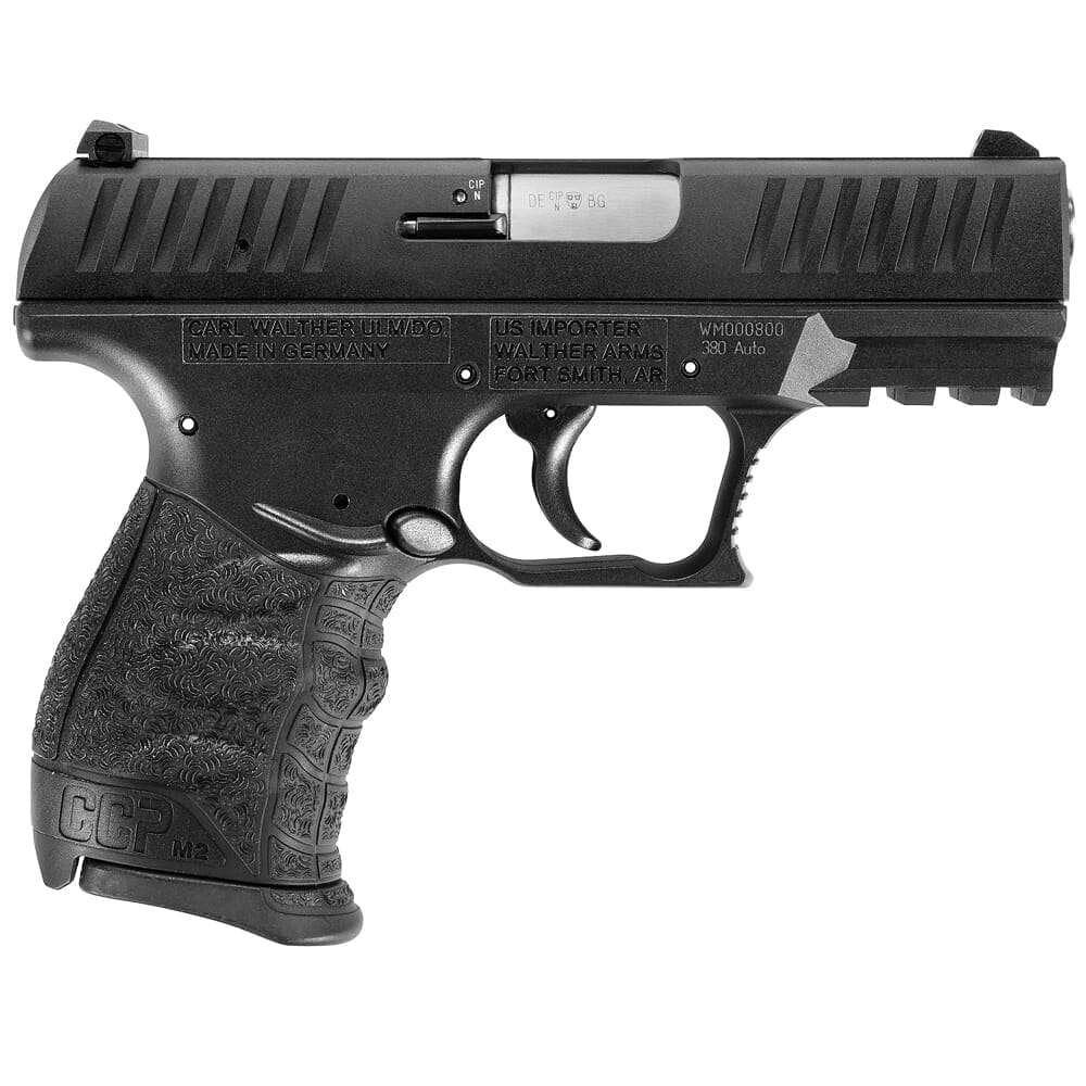 Walther Arms CCP M2 .380 ACP 3.54" Bbl Blk Pistol w/(2) 8rd Mags 5082500