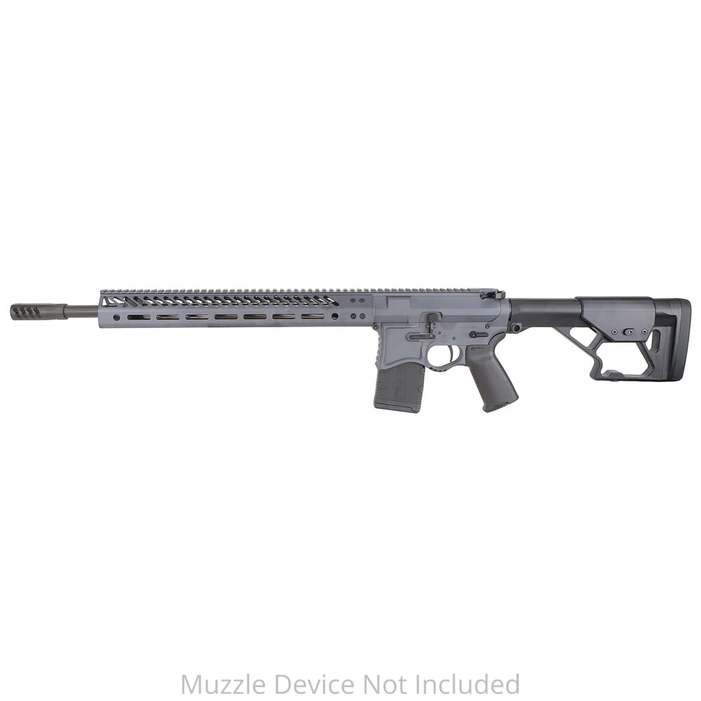 Seekins Precision DMR .223 Wylde 18" 1:8" 1/2"x28 TPI Bbl Sniper Grey Rifle 0011300097-SGY