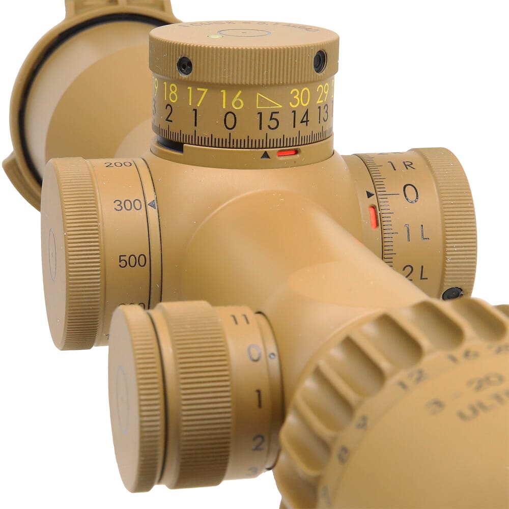 Schmidt Bender PM II 3-20x50 Ultra Short DT II+ MSR2 .1 mrad RAL 8000 Riflescope 667-945-822-M2-I5