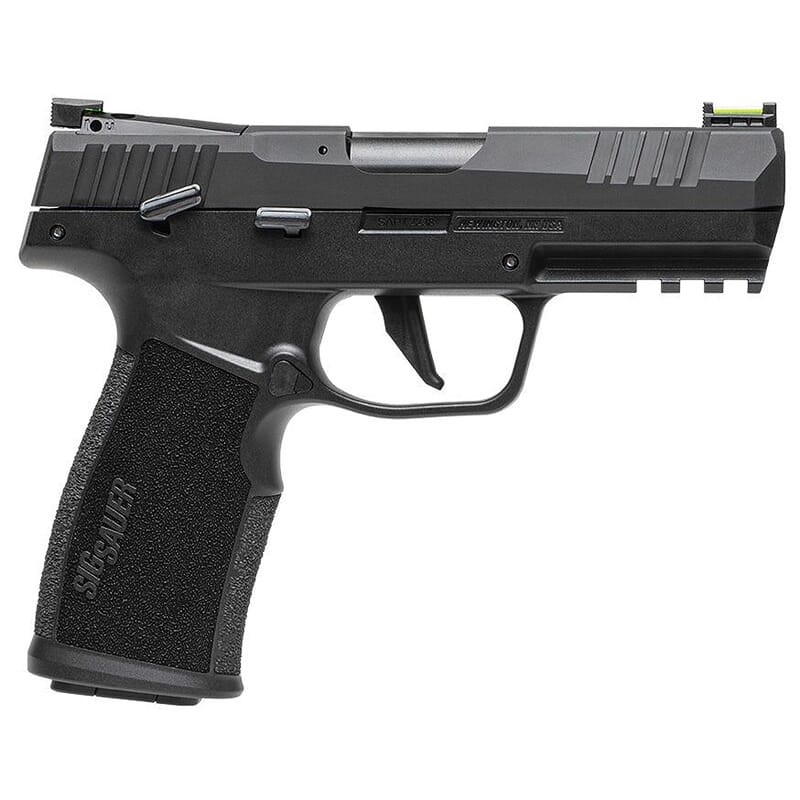 Sig Sauer P322 .22 LR 4" Bbl Optics Ready SAO Black MA Compliant Pistol w/(2) 10rd Poly Mags & Adj Fiber Optic Sights 322C-BAS-MA