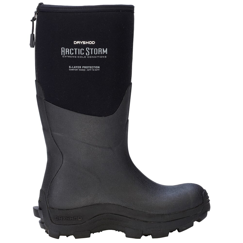 Dryshod Women's Arctic Storm Black/Grey Size 11 Boots ARS-WH-BK-W11