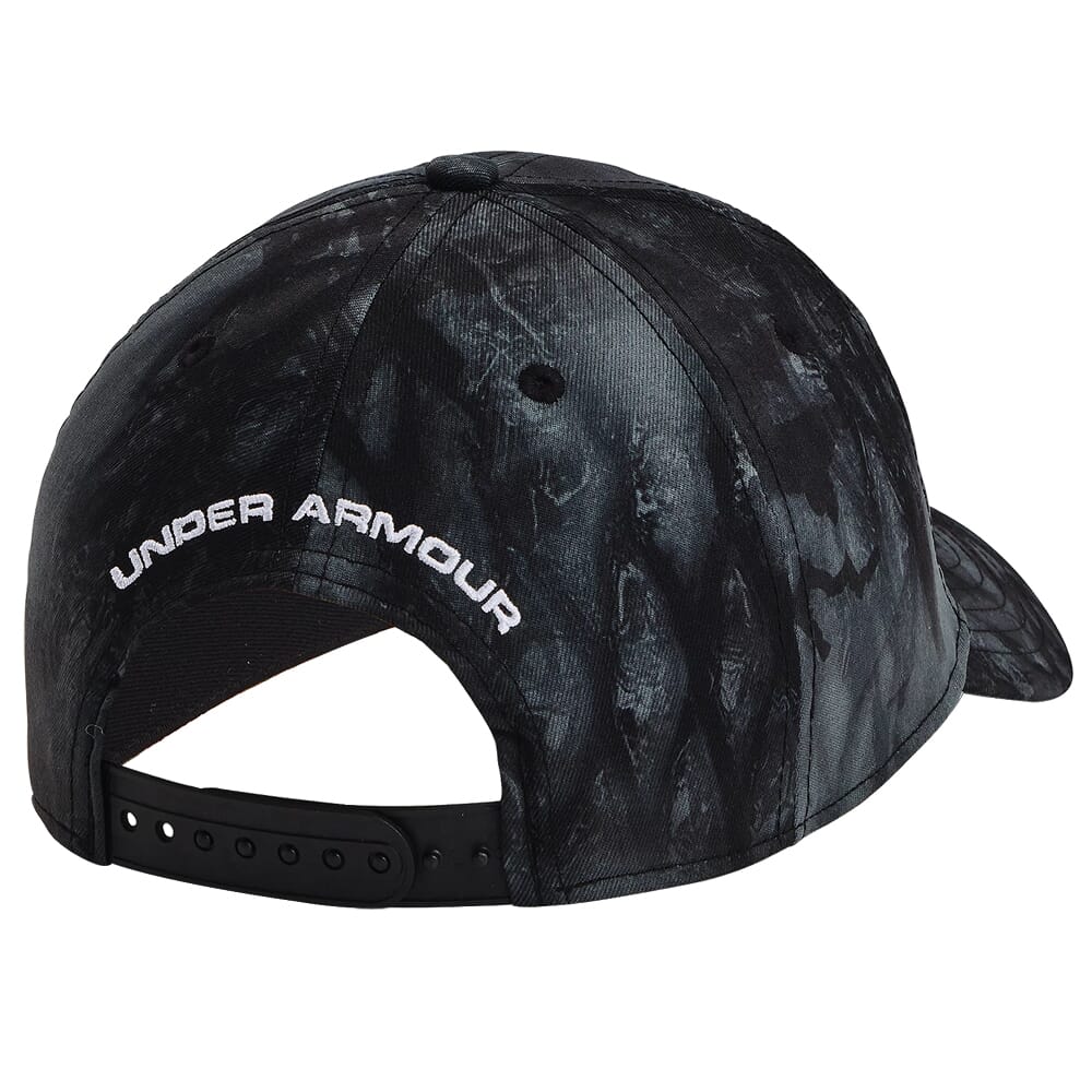 Under Armour Whitetail Camo Cap 2.0 Black/Mod Gray OSFA 1300472-001002