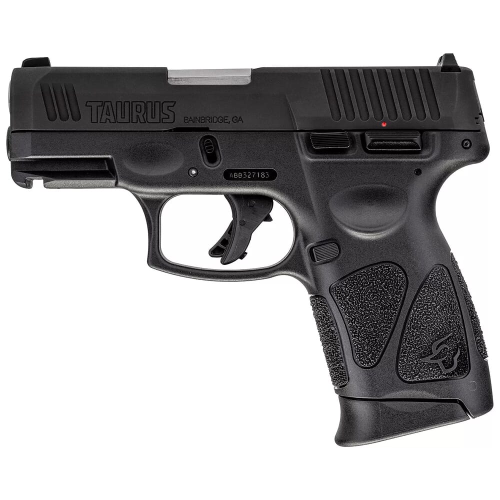 Taurus G3C 9mm Bk/Bk 3.26" Pistol w/(3)12rd Mags 1-G3C931
