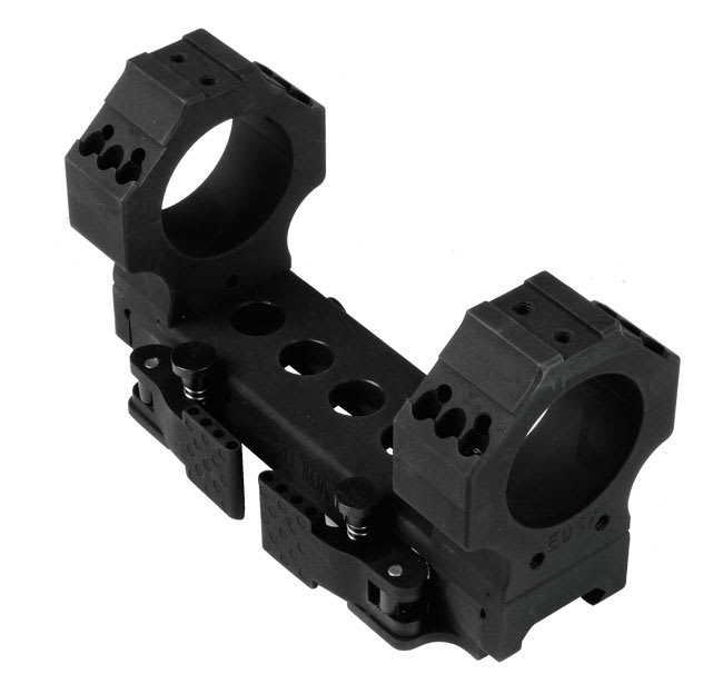 MODULAR DUAL LEVER QD 34mm MOUNT 20 MOA 3-SLOT ECOS CAPS (BLACK) AWP 8110-34-20M AWP 8110-34-20M
