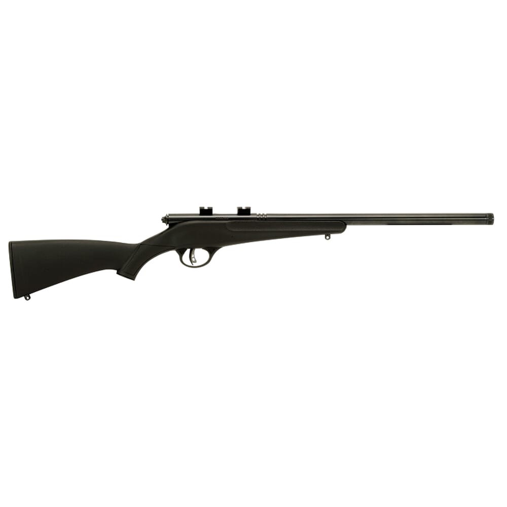 Savage Arms Rascal FV-SR LH .22 LR 16.125" 1:16" 1/2x28 Bbl Black Left Hand BA Single-Shot Rifle w/Ear Plugs & Firearms Lock 13841