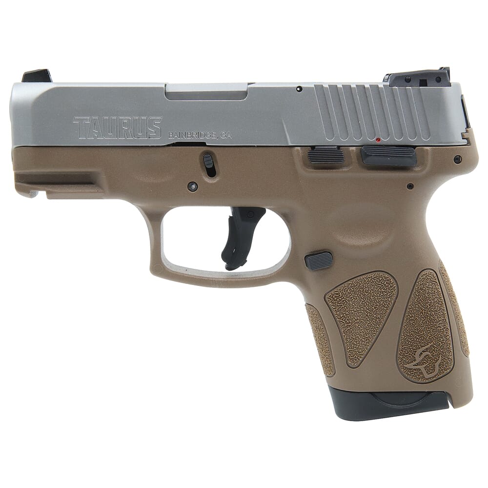 Taurus G2S 9mm BR/SS 3.26" BL Pistol w/(2)7rd Mags 1-G2S939B