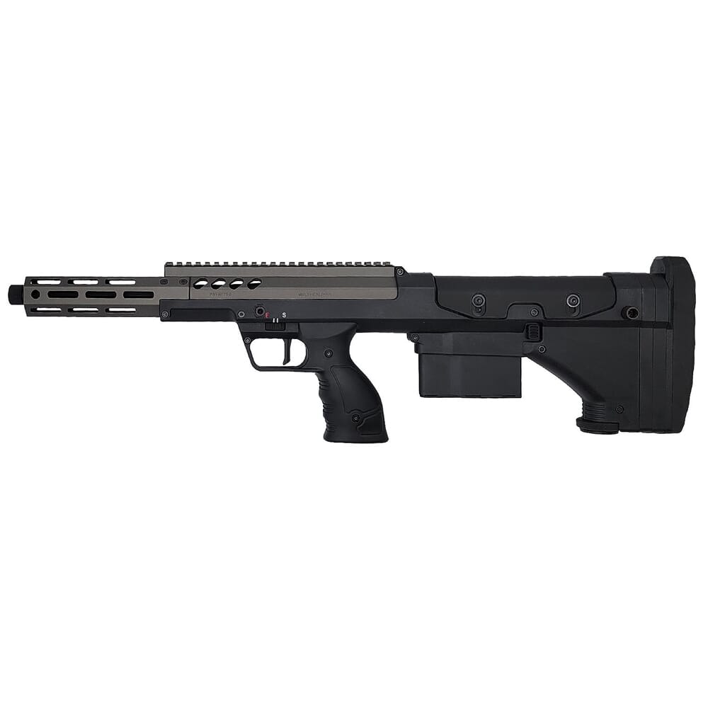 Desert Tech SRSA2 Covert .308 Win 16" 1:8" 5/8x24" Bbl 6rd Tungsten/Black Bolt-Action Rifle SRS-RF-C-C16R-TB