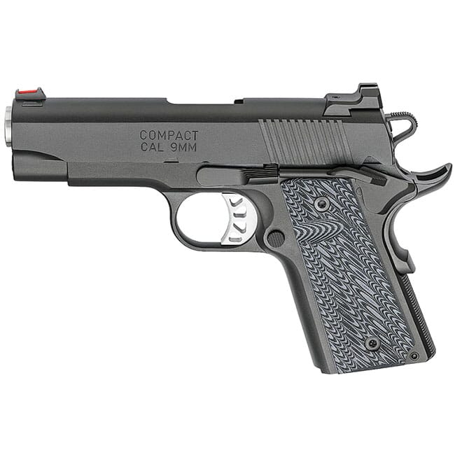 Springfield Armory 1911 Range Officer Elite Compact 9MM 4" (2) 8rd Mags Black-T PI9125E