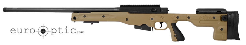 Accuracy International AT Dark Earth Rifle 6.5 Creedmoor Fixed 24" Threaded 5/8"-24