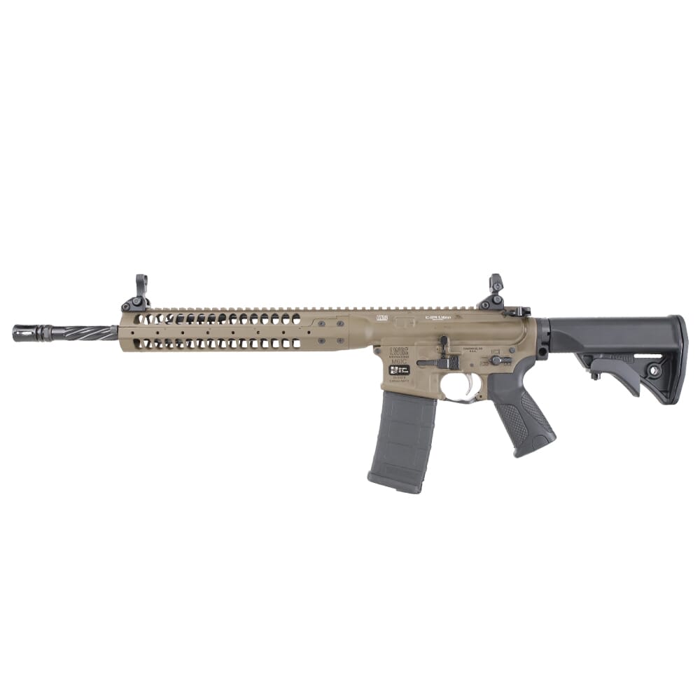 LWRC IC-SPR 5.56mm NATO 16.1" 1:7" 1/2x28 Bbl Patriot Brown Special Purpose Rifle ICR5PBC16SPR