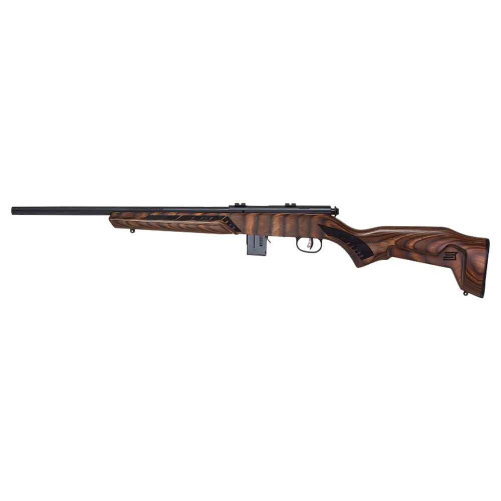 Savage Arms 93R17 Minimalist .17 HMR 18" 1:9" 1/2x28 Bbl Brown Laminate BA Rifle w/(1) 10rd Mag & Boyds Minimalist Laminate Stock 96637