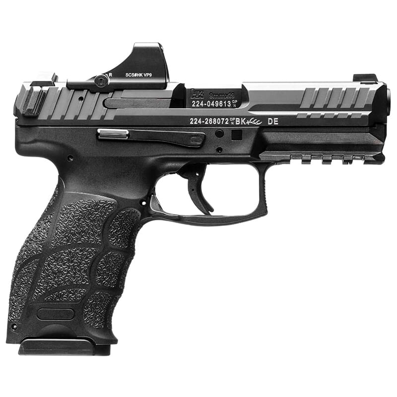 HK VP9 SCS 9mm 4.09" Bbl Pistol w/Super Green Holosun Package & (2) 17rd Mags 81000802