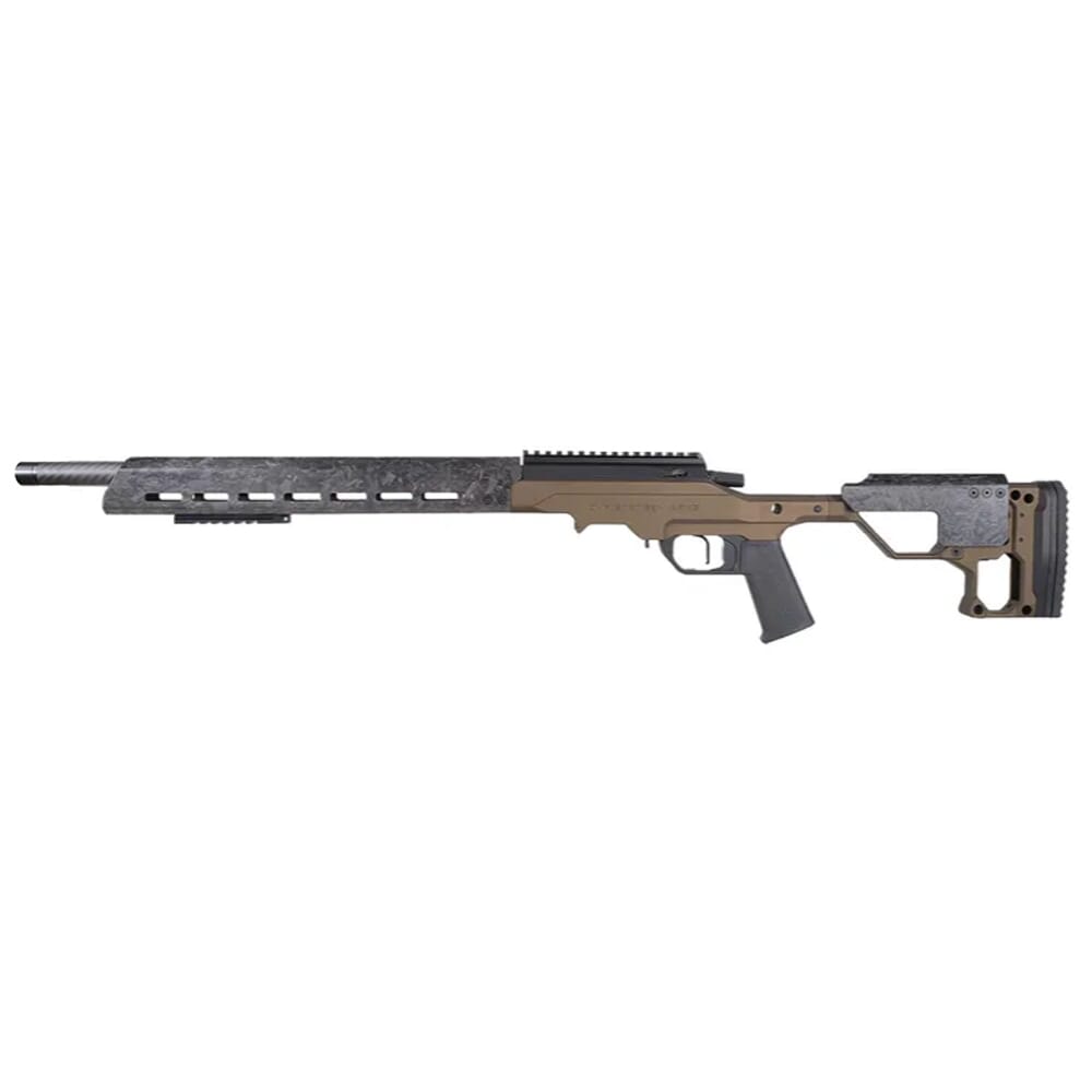 Christensen Arms MPR Desert Brown .17 HMR 20" 1:9" Carbon Bbl Rimfire Rifle w/Folding Stock 801-12025-02