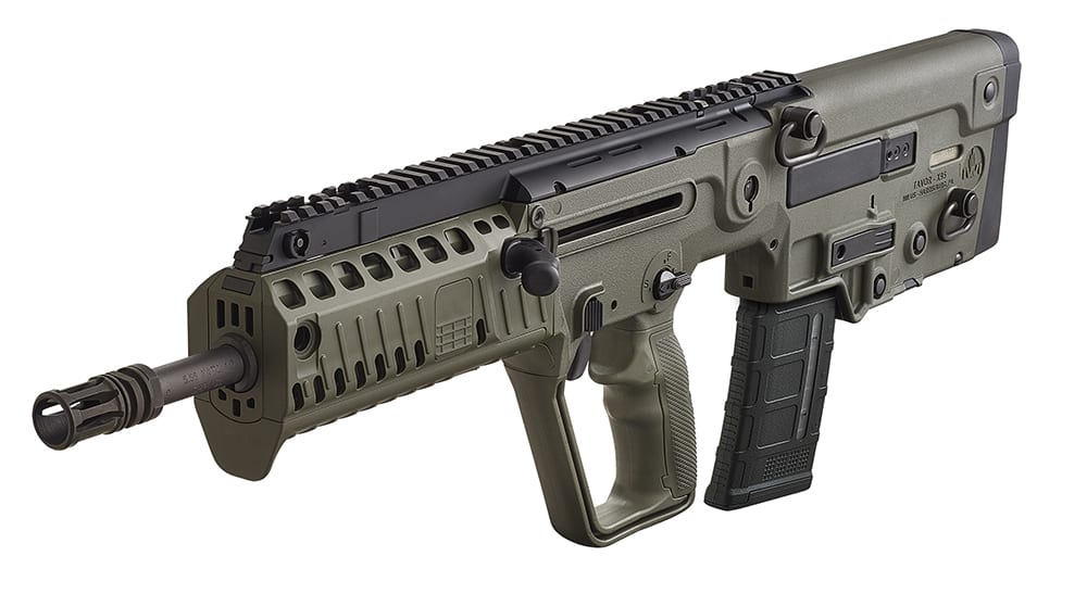 IWI TAVOR X95 Bullpup Rifle - Flattop 5.56 NATO Semi-Auto/Gas Piston BUIS w/Tritium Front Post 16.5" MPN XG16