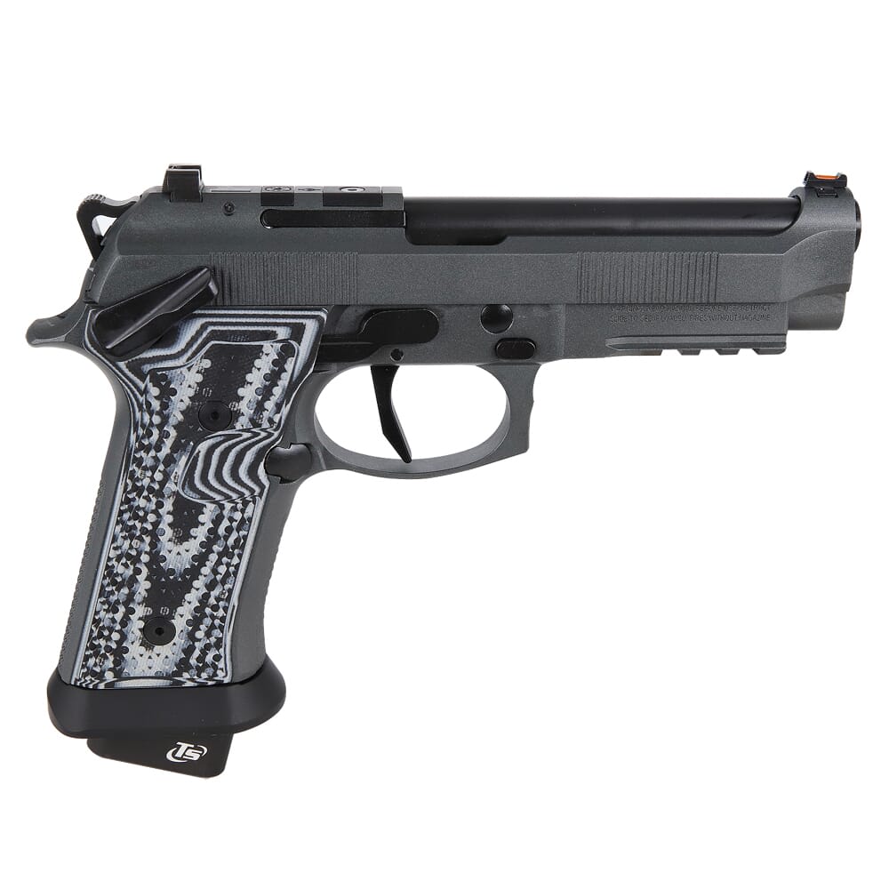 Beretta 92Xi SAO LCO 4.9" Bbl Black/Dark Grey Full Size Optics Ready Pistol w/(3) MEC-GAR 18+4rd Mags J92XFMSA21LCO
