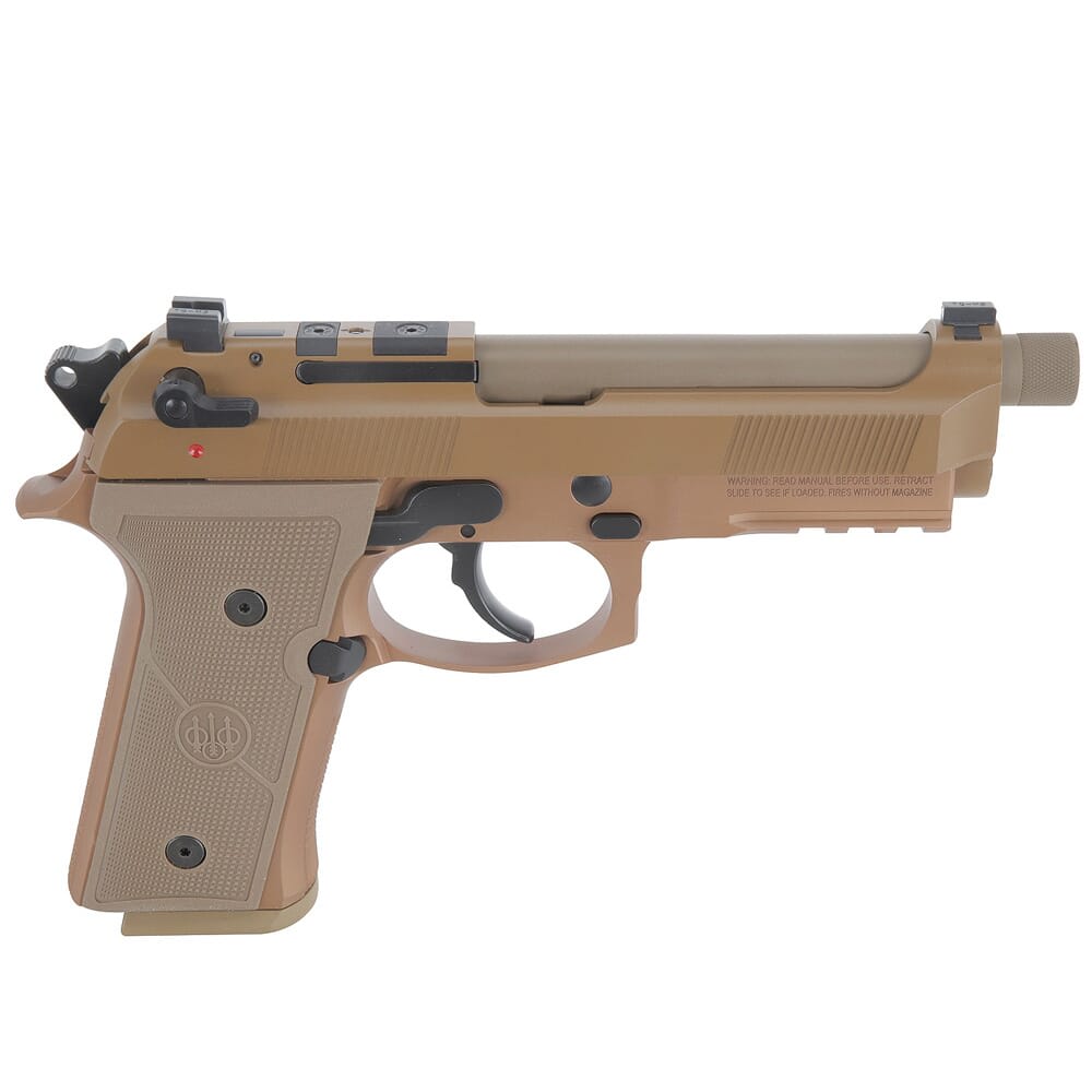 Beretta M9A4 Centurion 9mm 4.8" Bbl SA/DA Pistol w/(3) 10rd Mags JS92QM9A4G
