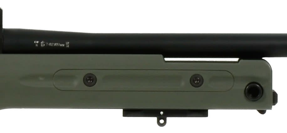 Accuracy International AT Rifle - Folding Green Stock - 308 Win 24 inch threaded bbl std brake - small firing pin