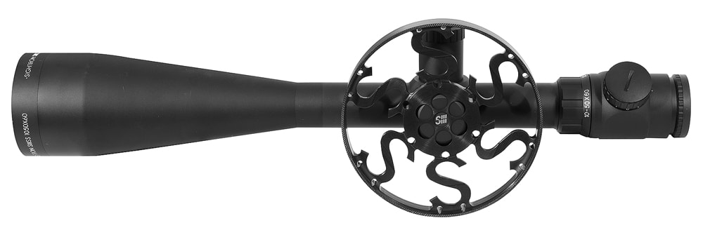 Sightron SIII Field-Target 10-50X60 Illum. MOA-2 IR Scope 25010