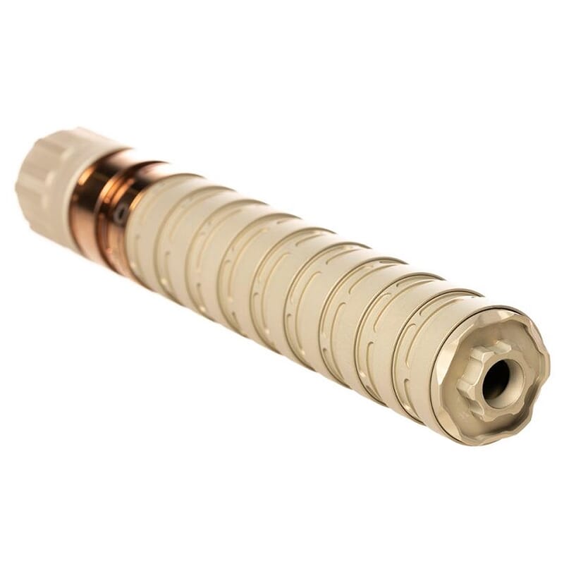 Q, LLC. Erector 9 9mm Modular 1/2-28 Piston Silencer SIL-E-9