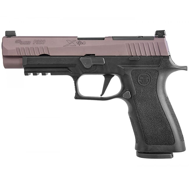 Sig Sauer P320, 9mm, 4.7in, X-Series, 2-Tone Coyote, Striker, VTAC, (3) 17rd Mag, Rail, Optic Ready Pistol 320XF-9-VTAC-R2