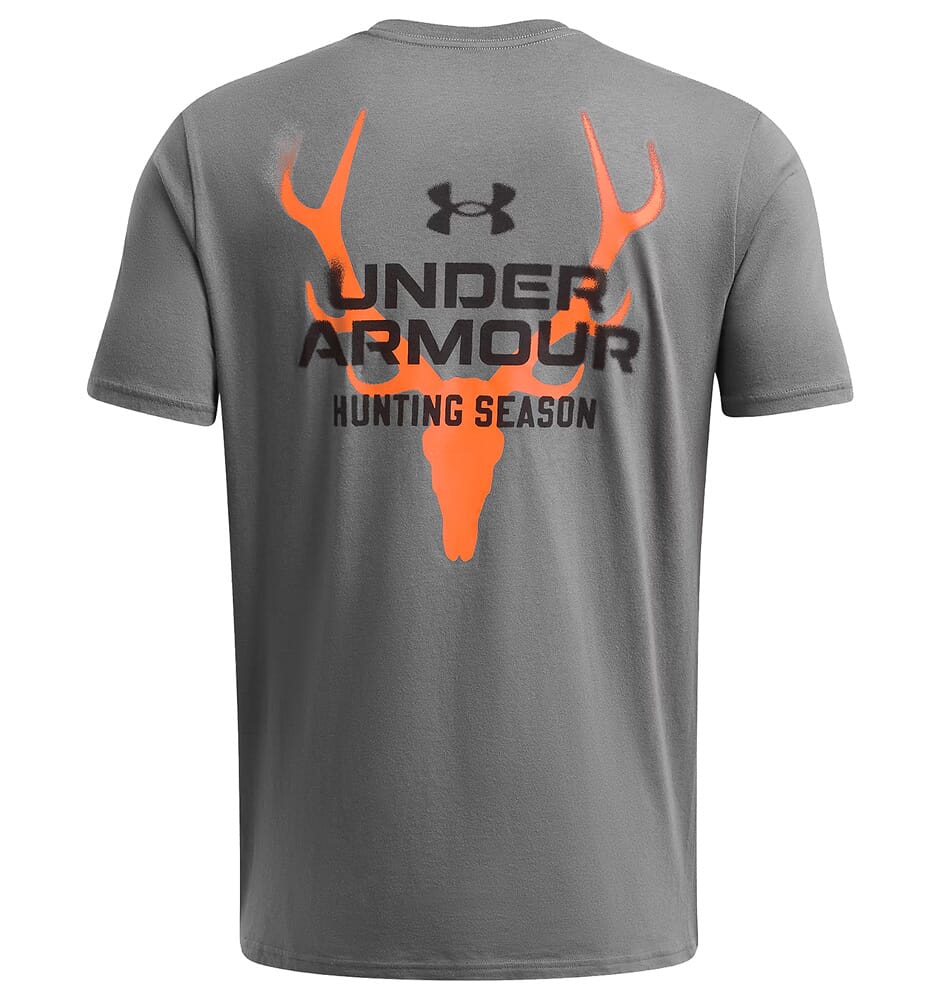 Under Armour Men's Elk Hunting Season SS Tee Castlerock XXL 1386779-025007