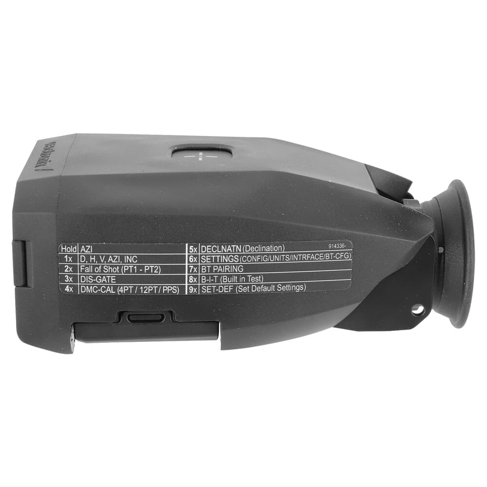 Vectronix PLRF25C BLE X2 Black Pocket Laser Rangefinder 914770BL