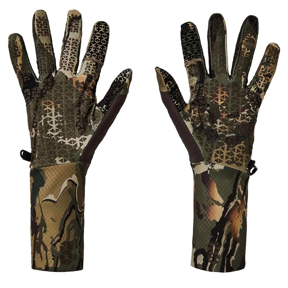 Under Armour Men's SC Hunt Glove Liner UA Forest 2.0 Camo/Tmbr/Black LG 1318573-988001