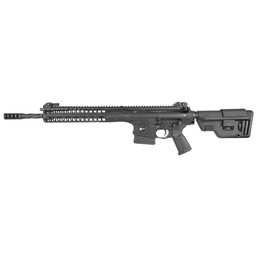 LWRC REPR MKII 7.62x51 16" Spiral Fluted Bbl Blk Rear Charge CA Compliant Rifle REPRMKIIR7BF16CAC