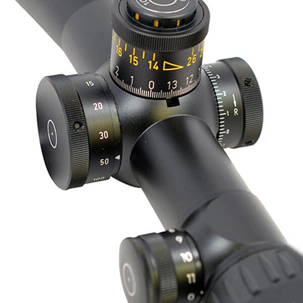 Schmidt Bender PMII 5-25x56 L/P P4 Fine MOA Reticle DT 1/4 MOA CCW Turret