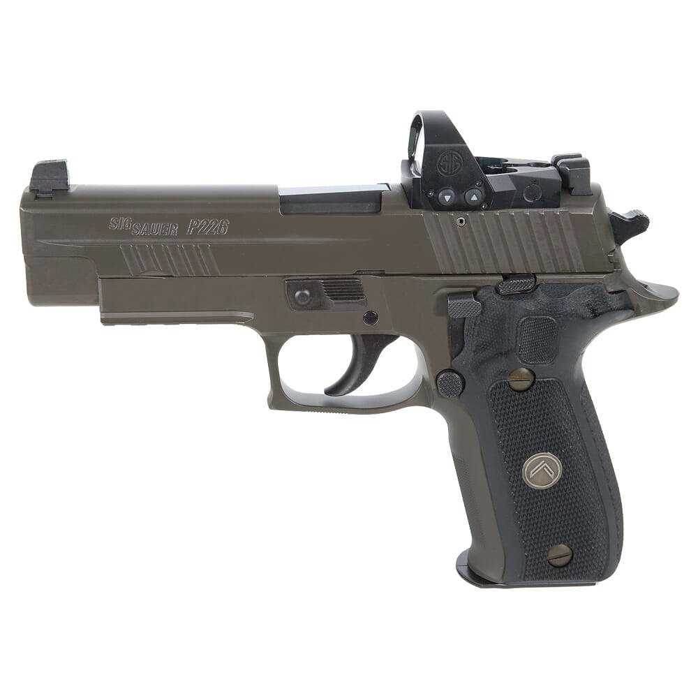 Sig Sauer P226 9mm 4.4" Legion Gray DA/SA Pistol w/ (3) 15Rd Mags & ROMEO1PRO E26R-9-LEGION-RXP