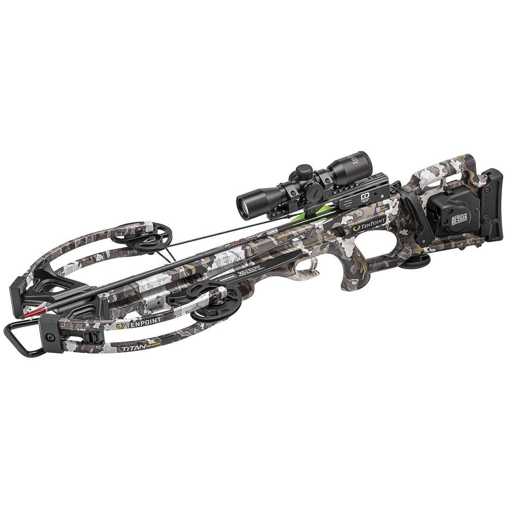 TenPoint Titan De-Cock Crossbow w/ACUdraw De-Cock & Pro-View Scope, Vektra CB22047-7528