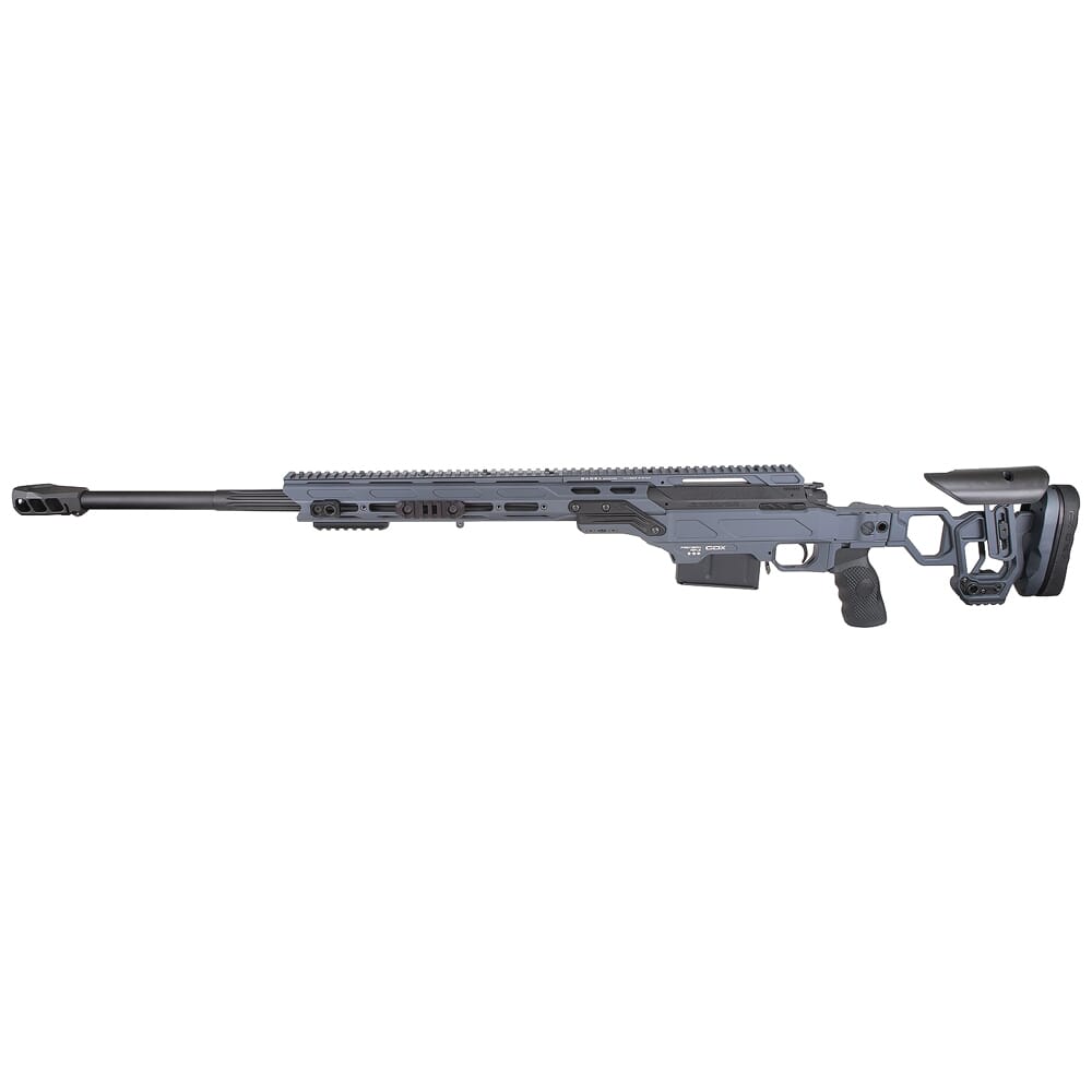 Cadex Defence CDX-33 LITE .338 Lapua 27" 1:9.5" Bbl Skele-Stock Hybrid Gry/Blk Rifle w/MX1 & Tactical Bolt Knob CDX33-LITE-338-27-BS30-A2D3N-HGB